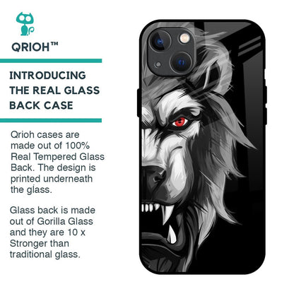 Wild Lion Glass Case for iPhone 13