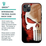 Red Skull Glass Case for iPhone 13