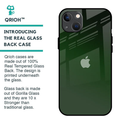 Deep Forest Glass Case for iPhone 13