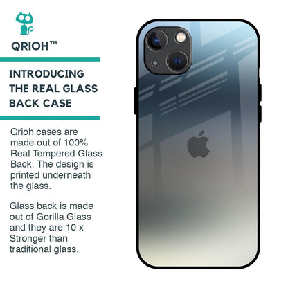 Tricolor Ombre Glass Case for iPhone 13