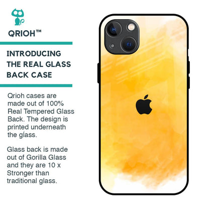 Rustic Orange Glass Case for iPhone 13
