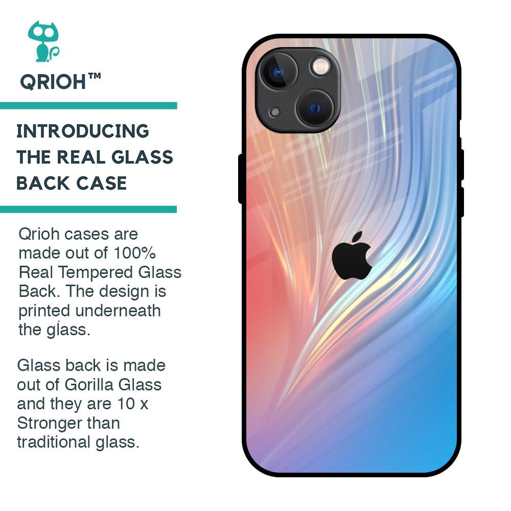 Mystic Aurora Glass Case for iPhone 13