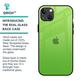 Paradise Green Glass Case For iPhone 13