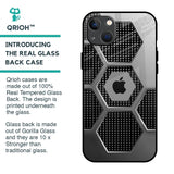 Hexagon Style Glass Case For iPhone 13