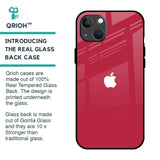 Solo Maroon Glass case for iPhone 13