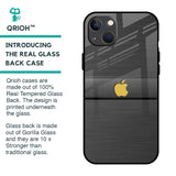 Grey Metallic Glass Case For iPhone 13