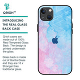 Mixed Watercolor Glass Case for iPhone 13
