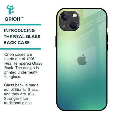 Dusty Green Glass Case for iPhone 13