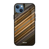 Diagonal Slash Pattern Apple iPhone 13 Glass Cases & Covers Online