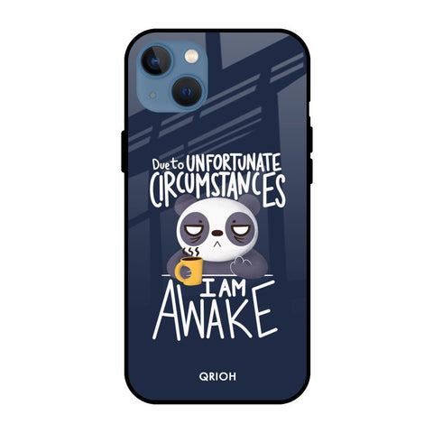 Struggling Panda Apple iPhone 13 Glass Cases & Covers Online