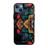 Retro Gorgeous Flower Apple iPhone 13 Glass Cases & Covers Online