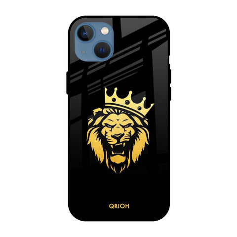 Lion The King Apple iPhone 13 Glass Cases & Covers Online