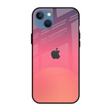 Sunset Orange iPhone 13 Glass Cases & Covers Online