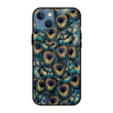 Peacock Feathers iPhone 13 Glass Cases & Covers Online