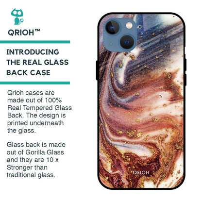 Exceptional Texture Glass Case for iPhone 13