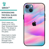 Colorful Waves Glass case for iPhone 13
