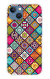 Multicolor Mandala iPhone 13 Back Cover