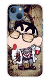 Nerdy Shinchan iPhone 13 Back Cover