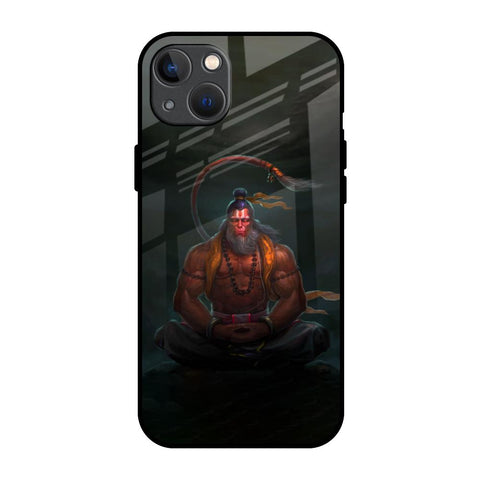 Lord Hanuman Animated iPhone 13 mini Glass Back Cover Online