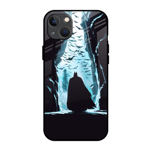 Dark Man In Cave iPhone 13 mini Glass Back Cover Online