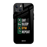 Daily Routine iPhone 13 mini Glass Back Cover Online
