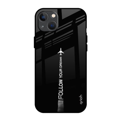 Follow Your Dreams iPhone 13 mini Glass Back Cover Online