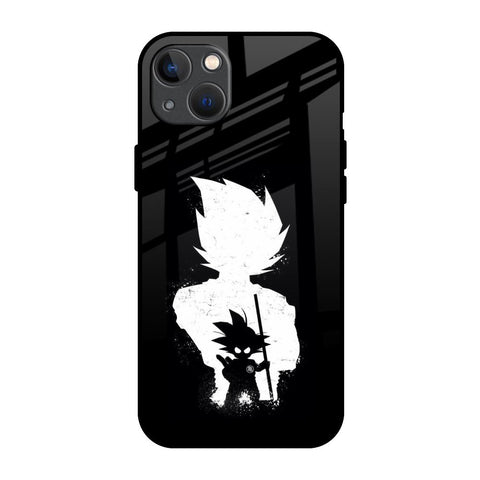 Monochrome Goku iPhone 13 mini Glass Back Cover Online