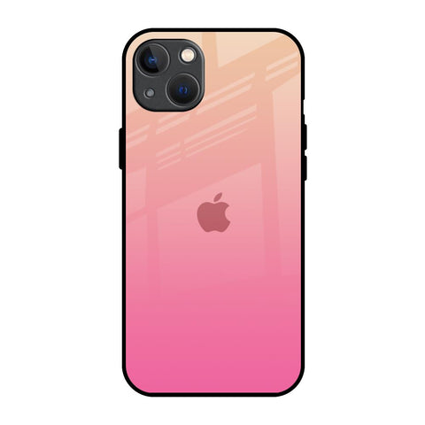 Pastel Pink Gradient iPhone 13 mini Glass Back Cover Online
