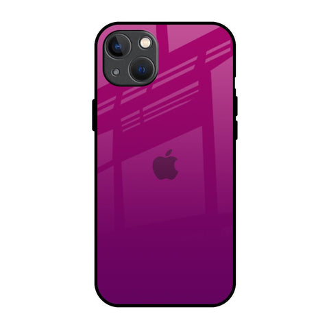 Magenta Gradient iPhone 13 mini Glass Back Cover Online