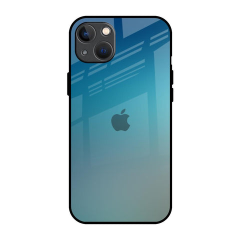 Sea Theme Gradient iPhone 13 mini Glass Back Cover Online