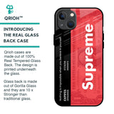 Supreme Ticket Glass Case for iPhone 13 mini