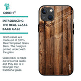 Timber Printed Glass Case for iPhone 13 mini