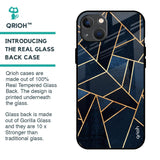 Abstract Tiles Glass Case for iPhone 13 mini