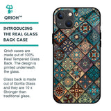 Retro Art Glass Case for iPhone 13 mini