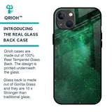 Emerald Firefly Glass Case For iPhone 13 mini