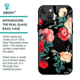Floral Bunch Glass Case For iPhone 13 mini