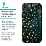 Dazzling Stars Glass Case For iPhone 13 mini