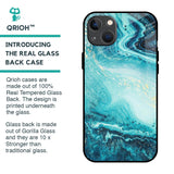 Sea Water Glass Case for iPhone 13 mini