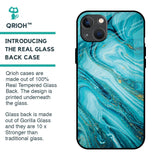 Ocean Marble Glass Case for iPhone 13 mini