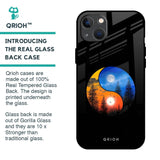 Yin Yang Balance Glass Case for iPhone 13 mini