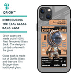 Space Ticket Glass Case for iPhone 13 mini