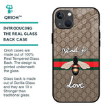 Blind For Love Glass Case for iPhone 13 mini