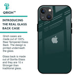 Olive Glass Case for iPhone 13 mini