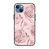 Shimmer Roses iPhone 13 mini Glass Cases & Covers Online