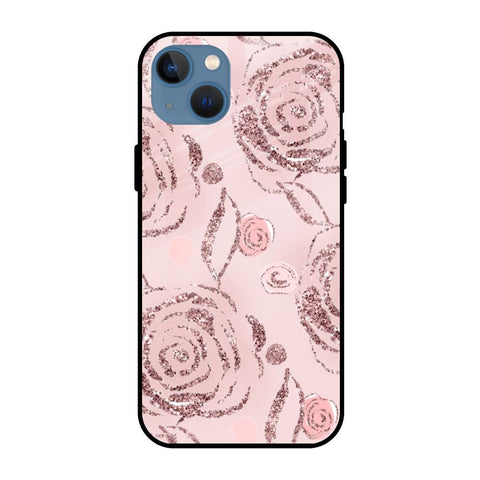 Shimmer Roses iPhone 13 mini Glass Cases & Covers Online