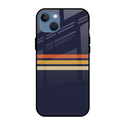Tricolor Stripes iPhone 13 mini Glass Cases & Covers Online