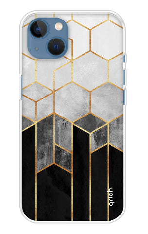 Hexagonal Pattern iPhone 13 mini Back Cover