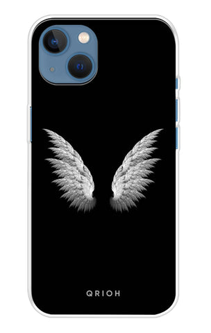 White Angel Wings iPhone 13 mini Back Cover