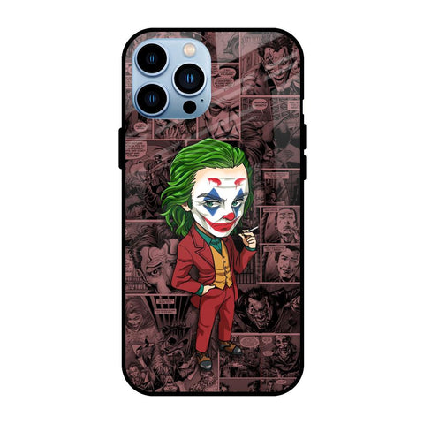 Joker Cartoon iPhone 13 Pro Glass Back Cover Online