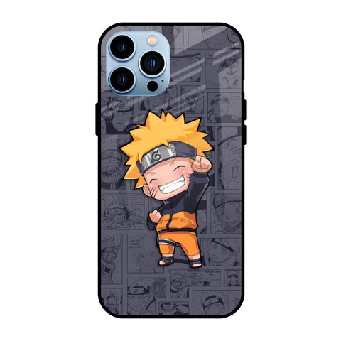 Orange Chubby iPhone 13 Pro Glass Back Cover Online